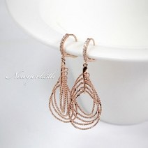 뉴욕5번가 14k 5줄 귀걸이