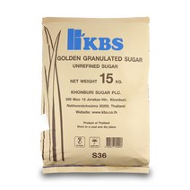 골든 그래뉼래이티드 비정제원당 / 지대포장 비정제 갈색설탕 사탕수수당, 15kg x 1포
