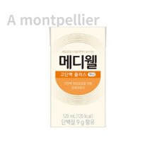 메디웰 고단백 활력플러스 균형영양식, 120ml, 96개