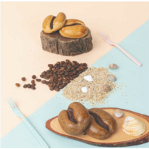 강릉 유기농 밀로 빚은 수제 초당커피빵 안목커피빵, 초당커피빵(8개입)