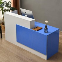 남쪽나무 매장 카운터 리셉션 데스크 계산대 상담테이블, 좌측형, 길이 200cm 폭 60cm 높이 100cm, A07