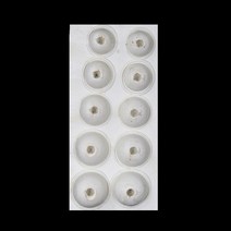 수입용품 수심측정 천연고무 10개입 중층채비, MA수심측정고무백