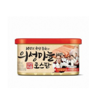 롯데푸드 롯데햄 의성마늘로 만든 로스팜 200g, 8개