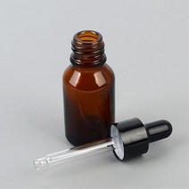 브라운 스포이드 유리 공병 용량선택 2개 화장품병, 100ml