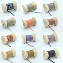 동서스토어 실 믹스댕기 2mm 소원팔찌 발찌재료 끈팔찌 커플팔찌재료, 04.카키그린(90cm)