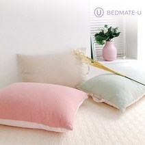 베드메이트유 단잠 숙면 베개 풀패키지 세트 4 Color, 베이지
