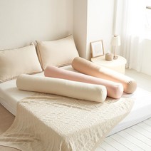 국내산 일자형 바디필로우 가드 침대 수면 긴베개 배게 임산부 대형 등 롱 쿠션, 커버, 면 벽돌