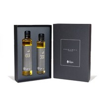 (다담다) Gift 국산100% 냉압착 프리미엄 생들기름300ml+원적외선 저온압착 참기름200ml