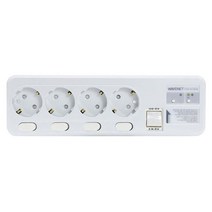 웨이브넷 전자파 차단 멀티탭 프로 4구/ 콘센트, 5m, 옵션3 (노트북 접지용 USB A type), 1개