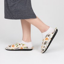 키키디쿠션실내화(여성용), 패치브라운, 1개