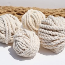 대구실사랑 면로프 6 8 10 11 12mm - 10M고양이 스크래쳐 마크라메재료 실, 면8mm(330합)-10M