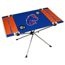 롤링스NCAA 휴대용 폴딩 엔드존 테이블 31 5 x 20 7 19인치 보이시 스테이트 브롱코즈, Boise State Broncos