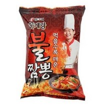 ⓖ 빙그레)(5봉지)꽃게랑 불짬뽕맛 70g GЯ+VIP_ 간식 과자, GЯ 1