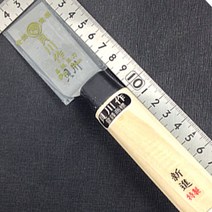 갈색가죽 패천 가죽칼 가죽공예 구두칼 일자 30mm