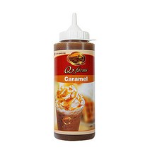 큐팜스 토핑용 카라멜 소스 500g