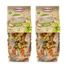 달라코스타 유기농 삼색 동물원 파스타 250g 2개, 단품