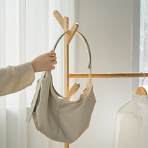 모자 가방 걸수있는 스탠드옷걸이 겸 이동식 행거 / 옷가게 자취방 안방 옷장, 100cm(대)