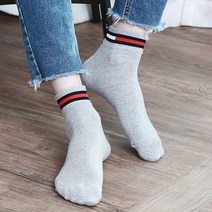 서울도봉양말협동조합 남성 하프라인 중목양말 10켤레