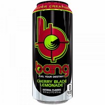 VPX 바이탈 제약 뱅 에너지 드링크와 코큐텐 & 크레아틴 Cherry Blade Lemonade 12 음료 16 Fl Oz . 각각