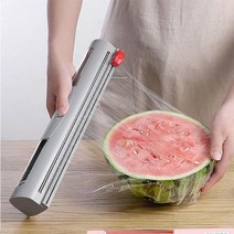 키친 랩 커터 커팅기 랩핑기 슬라이드 자석형, 그레이