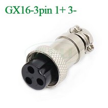 컨버터 부품 나사 레버 어탭터54.6V 4A 스마트 리튬 이온 배터리 충전기 13S 48V 스쿠터 자전거 ebike 휠체, 02 GX16-3pin 1P 3N, 02 EU