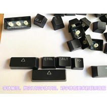 게임 키캡 주문제작 롤 포인트 고양이 키캡 엣지 로봇 키보드 싱글 ESC 키캡 104버튼 컬러 BS 메탈릭 닭놀이 키캡 위성축모자, 01 공식 표준 분배, 04 블랙키帽1알（비고를 찍고 비포함ESC）