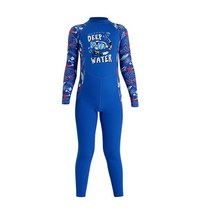 Kids Wetsuit Simple Comfortable Quick Drying Sun Resistant Child Wet Suit Kid Swim Clothing Swimming, [11] Blue  BoyS