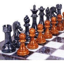 고급스러운 접이식 아연 합금 체스 세트 휴대용 선물용 인테리어 장식, 한개옵션0
