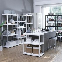 [AKMALL]무볼트 선반 2단 가로800 깊이600 높이450, ms5861 쿠팡 블랙