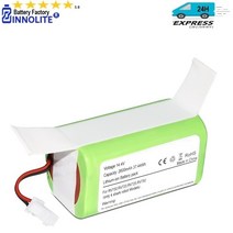 14.4V/14.8V RVBAT700 2600mAh 리튬 이온 교체 배터리 샤크 로봇 RV700 RV720 RV750 진공 청소기 용, [01] 14.4 볼트