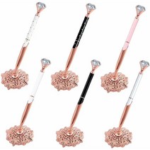 [신혼일기] 보석 큐빅 다이아몬드 보석펜 스탠드 홀더 펜 꽂이 세트, 리필심세트(10pcs)