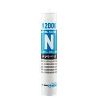 누리켐 누리 비초산형 N2000 실리콘 실란트 건축용 300ml 반투명, 1개