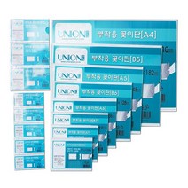 유니온플러스 부착용꽂이판 A4~A7 B5~B8 꽂이 아크릴, $D5G_부착용꽂이판 P-7529 75X29 5개입, 1개