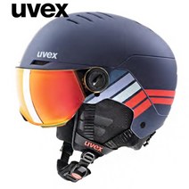 10% →우벡스 스키 보드 주니어 바이져헬멧 2223 ROCKET JR_Navy Red