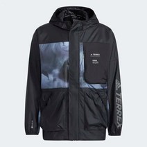 [아디다스] 바람막이 FQJ HE5225 BBC 롱 윈드브레이커 자켓