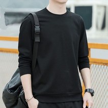 노마진 원가공급 기본베이직 어깨가넓어보이는 남자맨투맨 빅사이즈 라운드넥 스웨터 올매치 원가