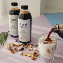 드립핑크 바로내린 인도네시아만델링 G1 1리터 더치 콜드브루 원액 커피, 랜덤