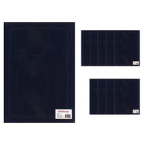 오피스존 우단 상장케이스 A4 융 벨벳 졸업장 지레자, 10개입