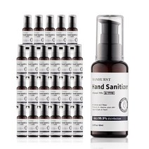 맨허스트 에탄올70% 의약외품 핸드 세니타이저 휴대용 손소독제 미니 소독젤 겔 60ml 24개