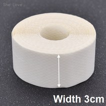 DIY 공예용품 장식품 폼폼 리본 Chzimade 1 롤 10M 핫멜트 접착 메쉬 테이프 패스너 옷 양면 릴리스 Interl, 03 width 3cm, width 3cm