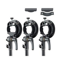 GODOX 고독스 S2 보웬 마운트 S타입 V1 V860용 플래시 홀더 브래킷II AD200 Pro AD400 Speedlite 스트로브