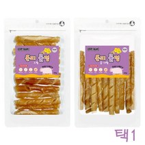 국산 무첨가물 한돈 돼지껍데기 개껌 택1 강아지치석껌 동물병원 천연개껌, 1개, 중대형