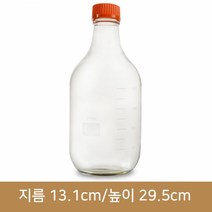 유리병 백색메디아병 2L (NIS)(신), 주황, 1개