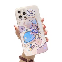 아이폰 전기종 둥실둥실 행성 젤리 일러스트 케이스