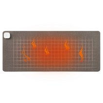 샤오미 XINKE 온열 데스크매트 가열 아우스 장패드, 다크 그레이, 1개