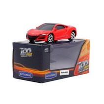 BMW장난감 BMW피규어 BMW다이캐스트 RMZ 1/64 유명한 자동차 시리즈 스포츠카 다이캐스트 모델 자동차 4 륜 슬라이딩 컬렉션 모델 어린이 장난감, NSX Red(Box)