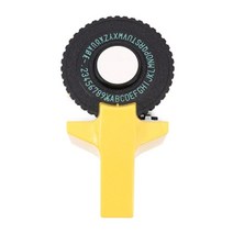 라벨 바코드 휴대용 Motex E101 라벨 프린터 세트 dymo 3D 엠보싱 수동 테이프 타자기 레터링 기계 용 3D, 02 Y