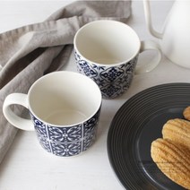 엔틱카페 라떼용 빈티지 머그컵 답례품 오픈이벤트 예쁜머그컵 카페모카 주방답례품, 화이트