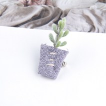 핸드메이드 모달 선인장 브로치 옷핀 브로치 한복 정장 명품 와펜 자수 인형 브로찌 브롯지