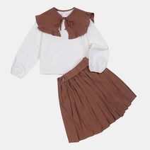 [아동/일로딜로] #할인# 카라 탈부착 플리츠 상하세트 IDSM2192Z GS